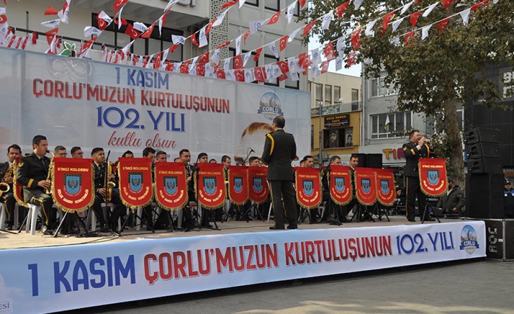 Çorlu'nun Kurtuluşu Coşkuyla Kutlandı 