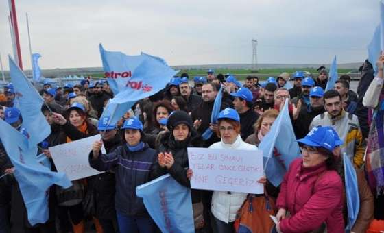 420 Işçi Çalıştıkları Fabrikanın Önünde 6 Gündür Eylem Yapıyor