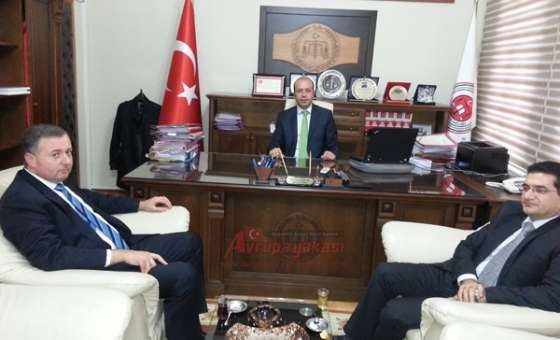 Teksif Başkanı Bozan`dan Ağır Ceza Mahkemesi Başkanlarına Ziyaret