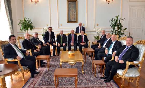 Başkanlardan Vali Salihoğlu`na Ziyaret
