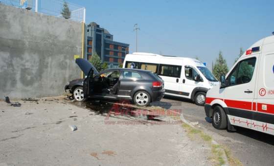 Çorlu`da Kaza 1 Yaralı