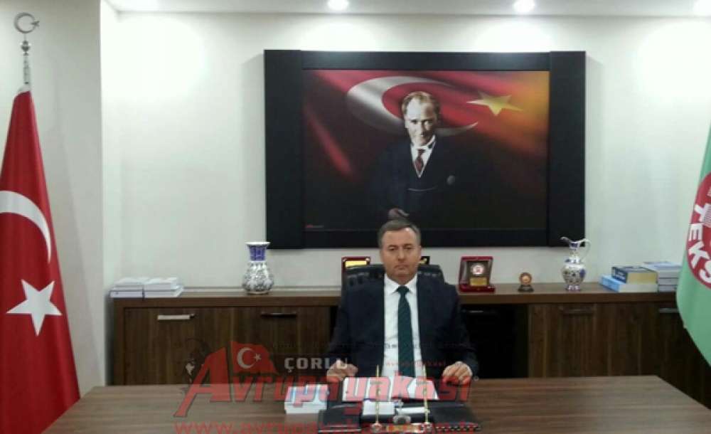 Teksif Çorlu Şubesi Başkanı Bozan`dan 19 Mayıs Kutlaması