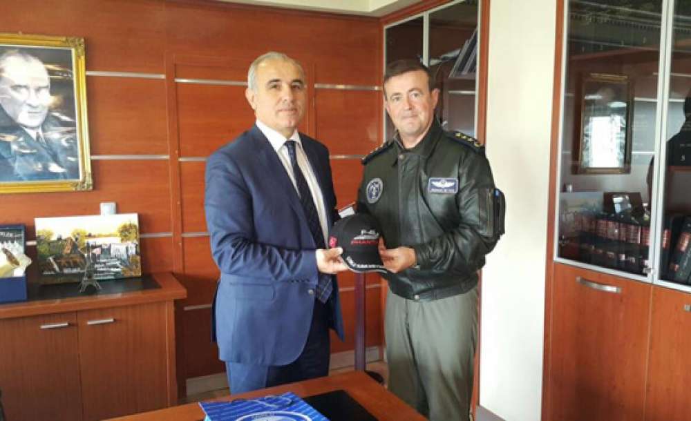 Albay Koç'tan Kaymakam Kılıç'a Ziyaret