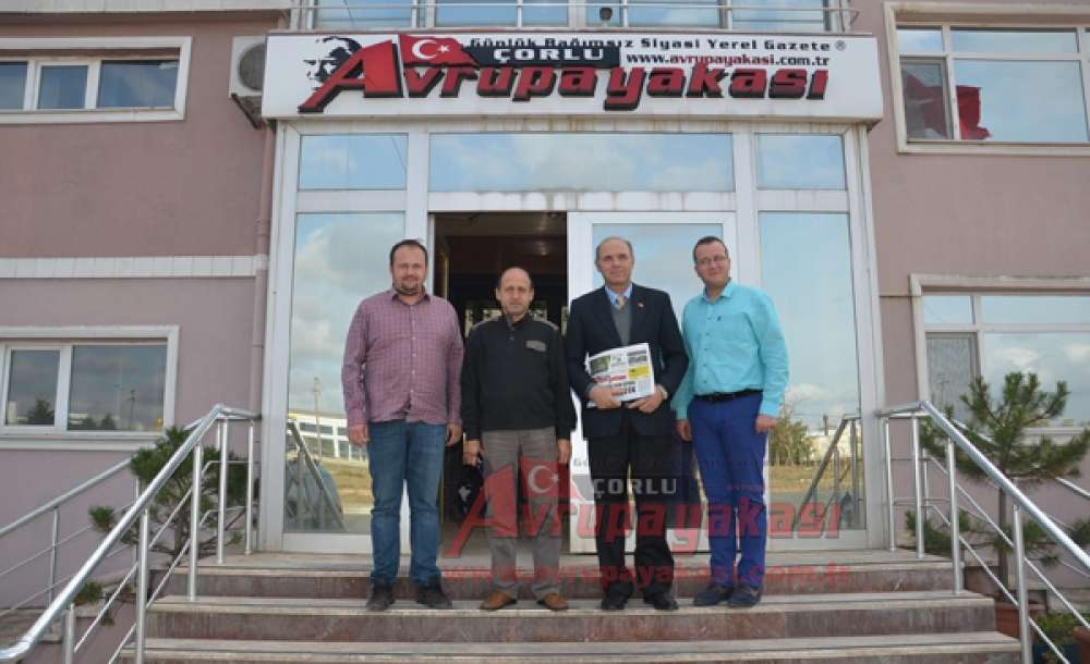 Alipaşa Mahalle Muhtarı Tezyürek'ten Gazetemize Ziyaret