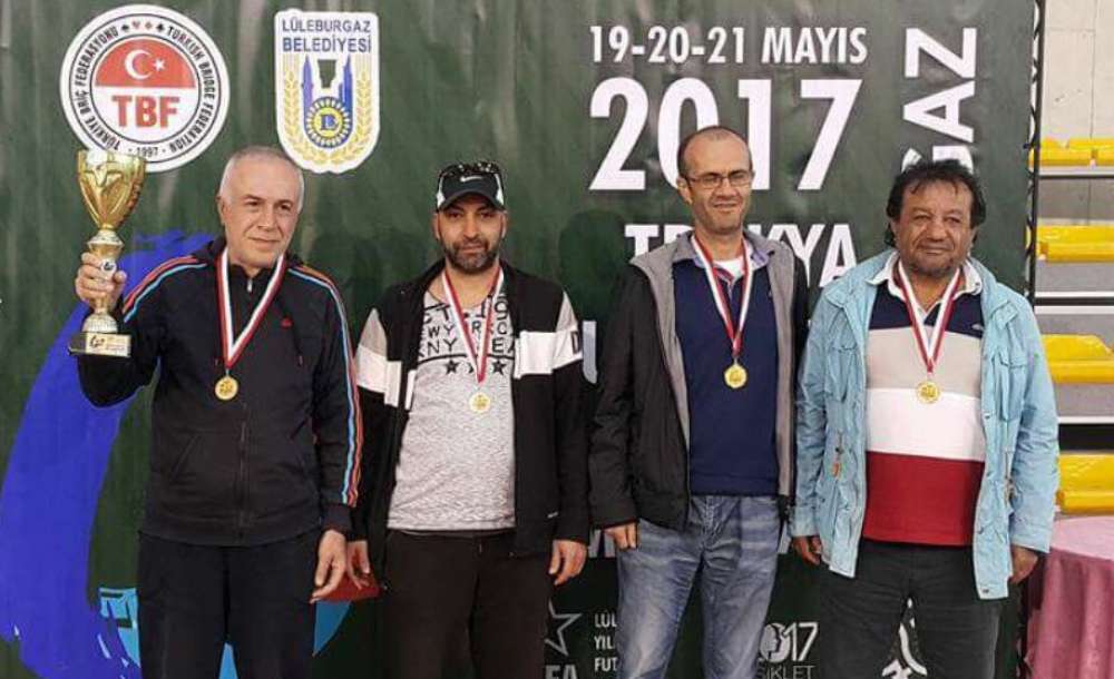 Çbsk Briç Takımı Trakya Şampiyonu Oldu