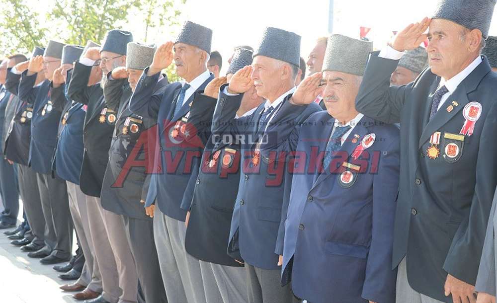 Ergene'de 19 Eylül Gaziler Günü Törenle Kutlandı