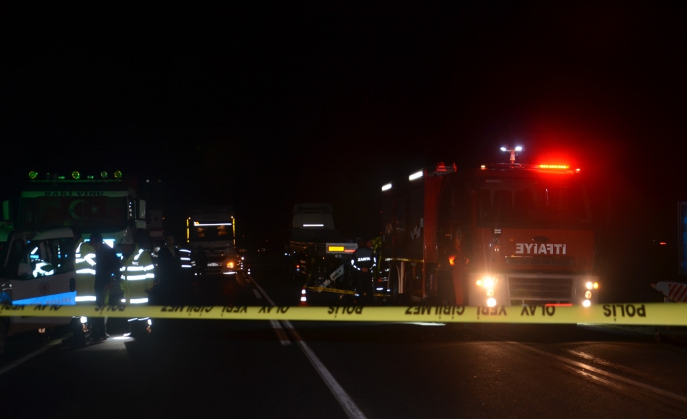 Marmara Ereğlisi'nde Feci Kaza, 2 Ölü