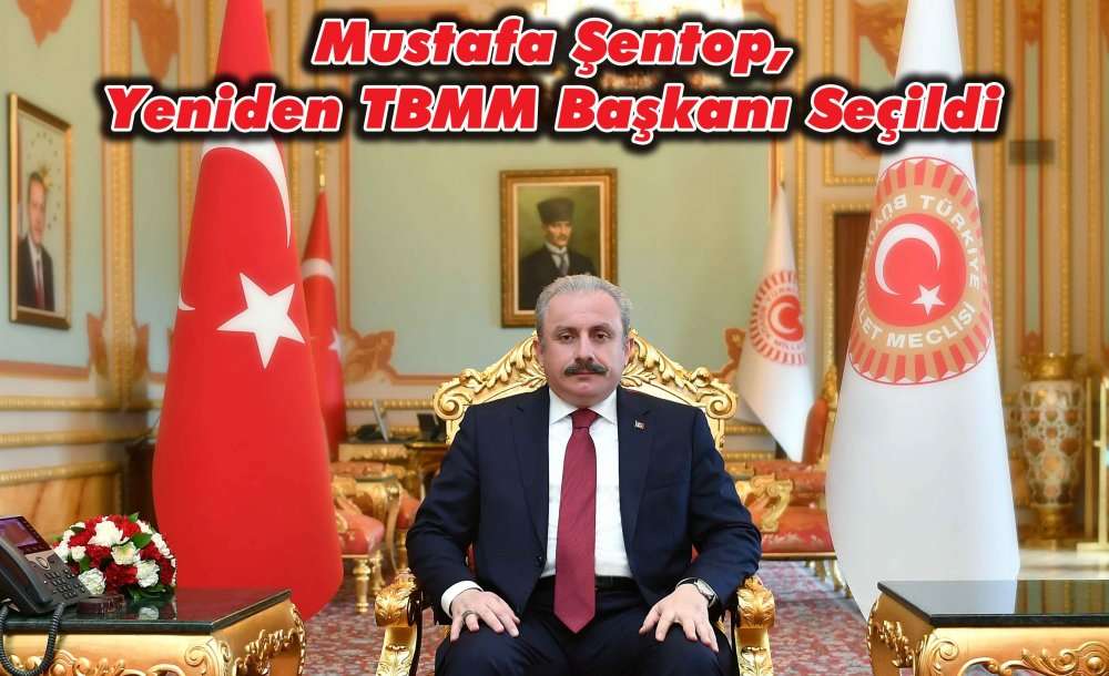 Mustafa Şentop, Yeniden Tbmm Başkanı Seçildi