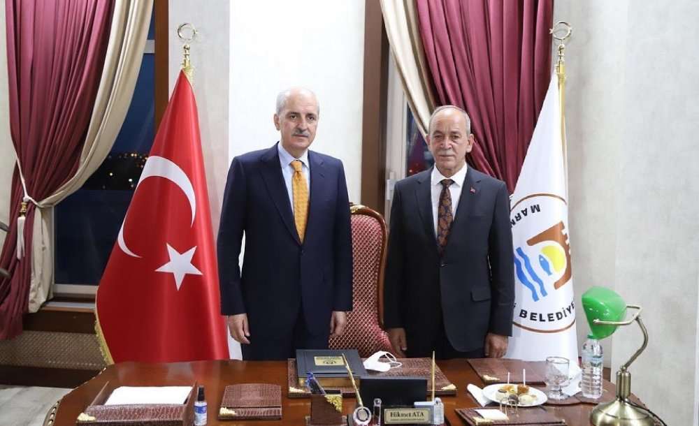 Ak Parti Genel Başkanvekili Kurtulmuş'tan Marmaraereğlisi Belediyesi'ne Ziyaret