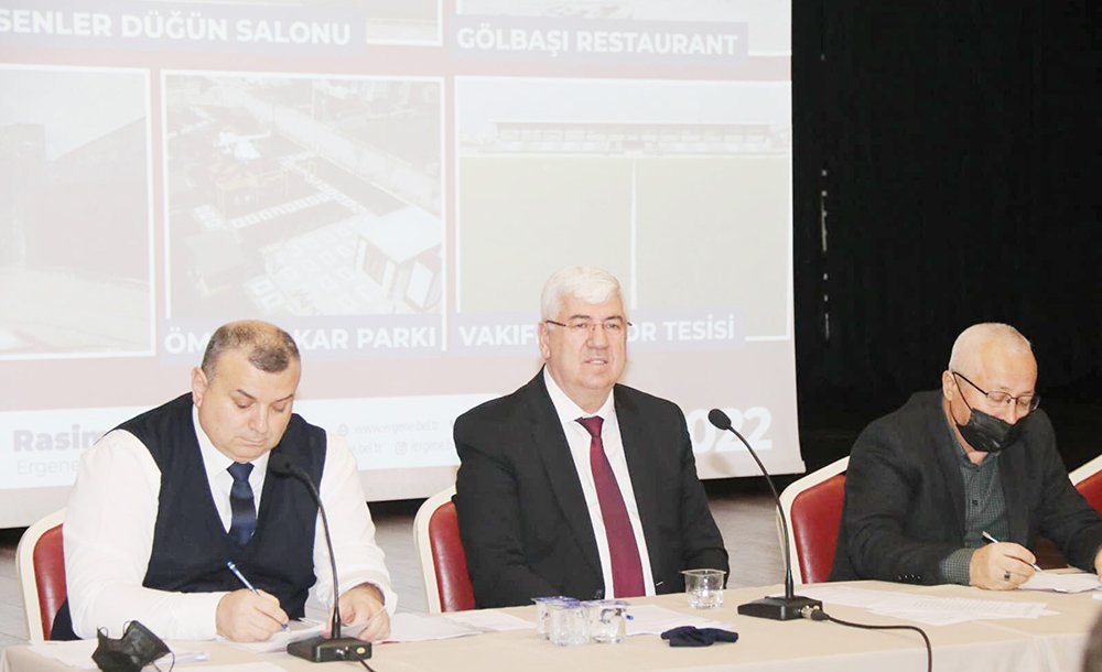 Ergene'de 2022'Nin İlk Meclis Toplantısı Yapıldı 