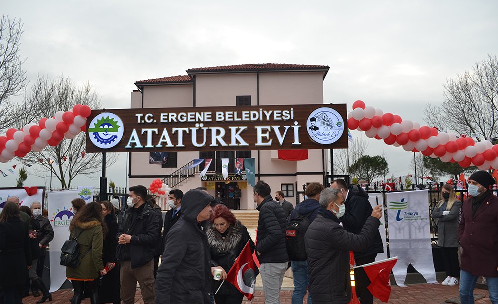 Ergene'de Atatürk Evi Açıldı