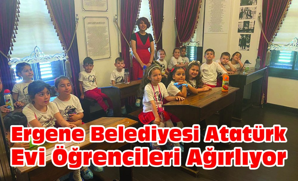 Ergene Belediyesi Atatürk Evi Öğrencileri Ağırlıyor 