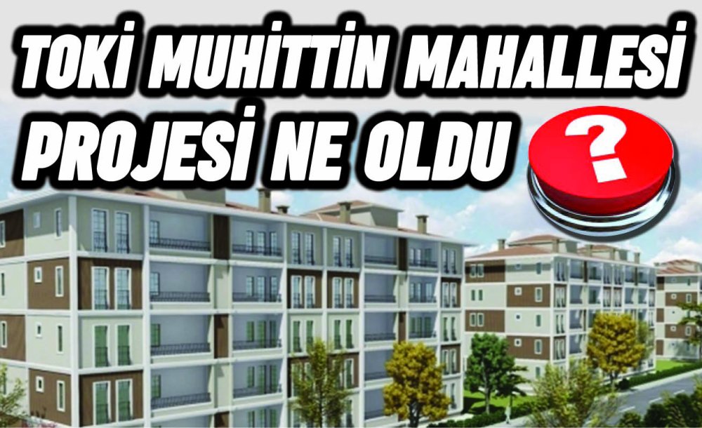 Toki Muhittin Mahallesi Projesi Ne Oldu