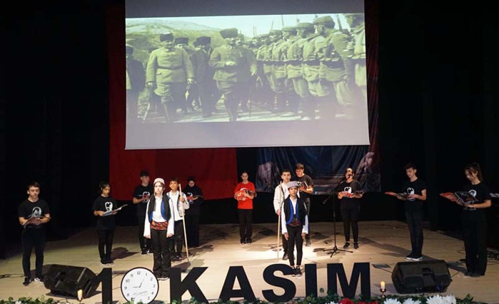 Ulu Önder Atatürk Ergene'de Saygı Ve Özlemle Anıldı