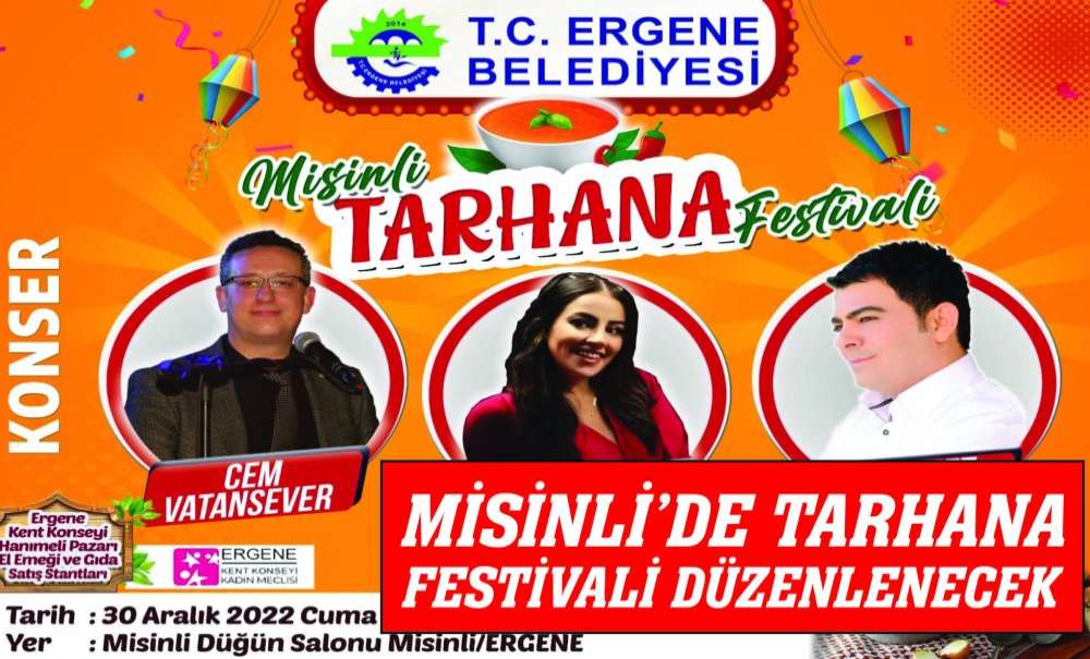Misinli'de Tarhana Festivali Düzenlenecek