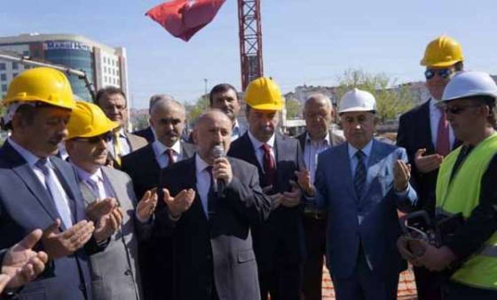 Yeni Hizmet Binası Temeli Törenle Atıldı