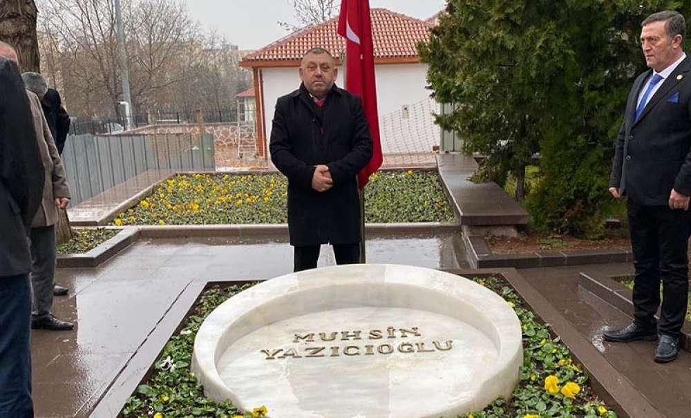 Muhsin Yazıcıoğlu'nu Ölüm Yıldönümünde Andı 
