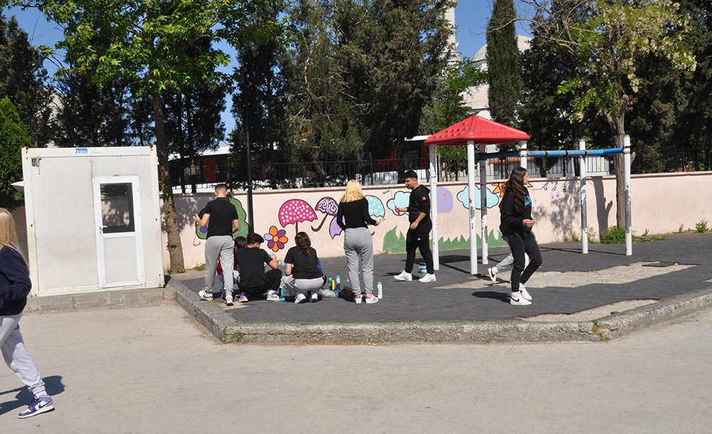1 Kasım Okuluna Kardeşlik Eli 
