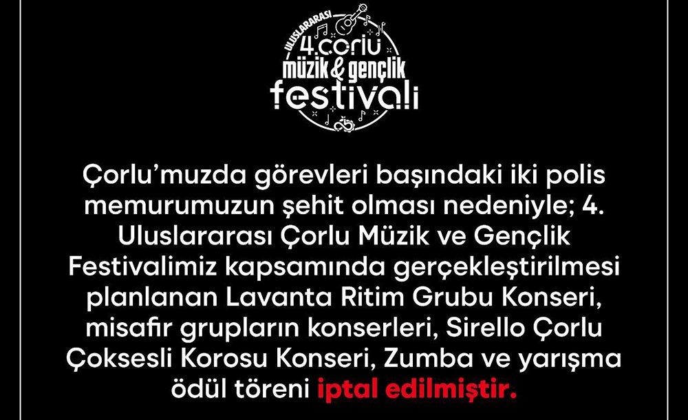 19 Mayis Etki̇nli̇kleri̇ İptal Edi̇ldi̇ 