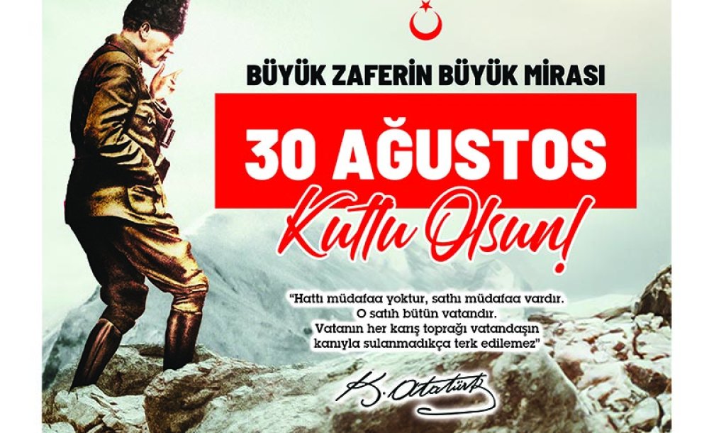 30 Ağustos Zafer Bayram Kutlu Olsun