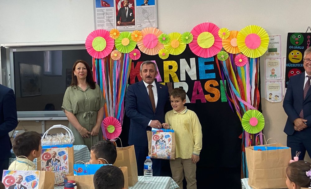 58 Bin Öğrenci Karne Heyecanı Yaşadı