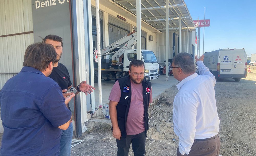Adnan Kum 7/24 Ekibiyle Sahada Çalışıyor