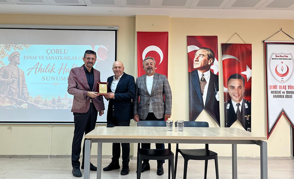 Ahilik Kültürü Ve Değerleri Öğrencilerle Buluştu