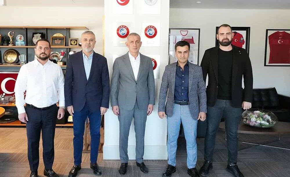 Ahmet Bayram'dan Tff Başkanına Ziyaret 