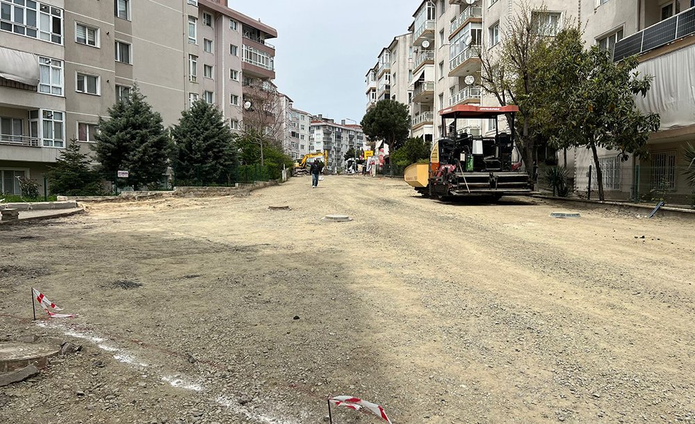Ahmet Priştina Caddesi'nde Çalışmalar Hızlandı