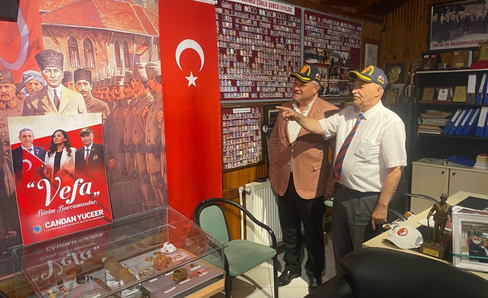 Ak Parti'den Gaziler Derneği'ne Ziyaret