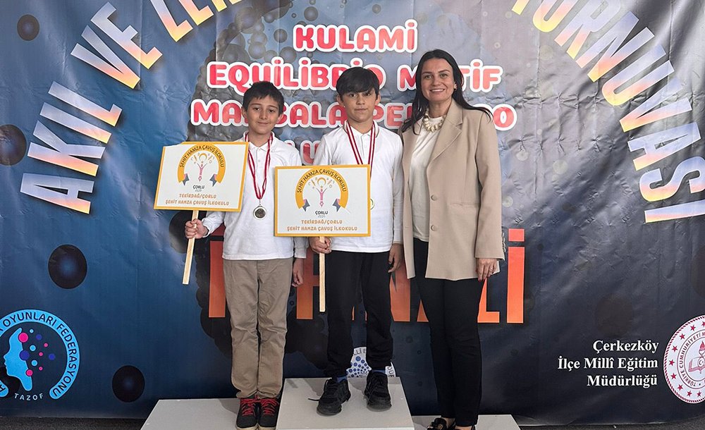 Akıl Ve Zeka Oyunlarında Çorlu İl 1. Oldu 