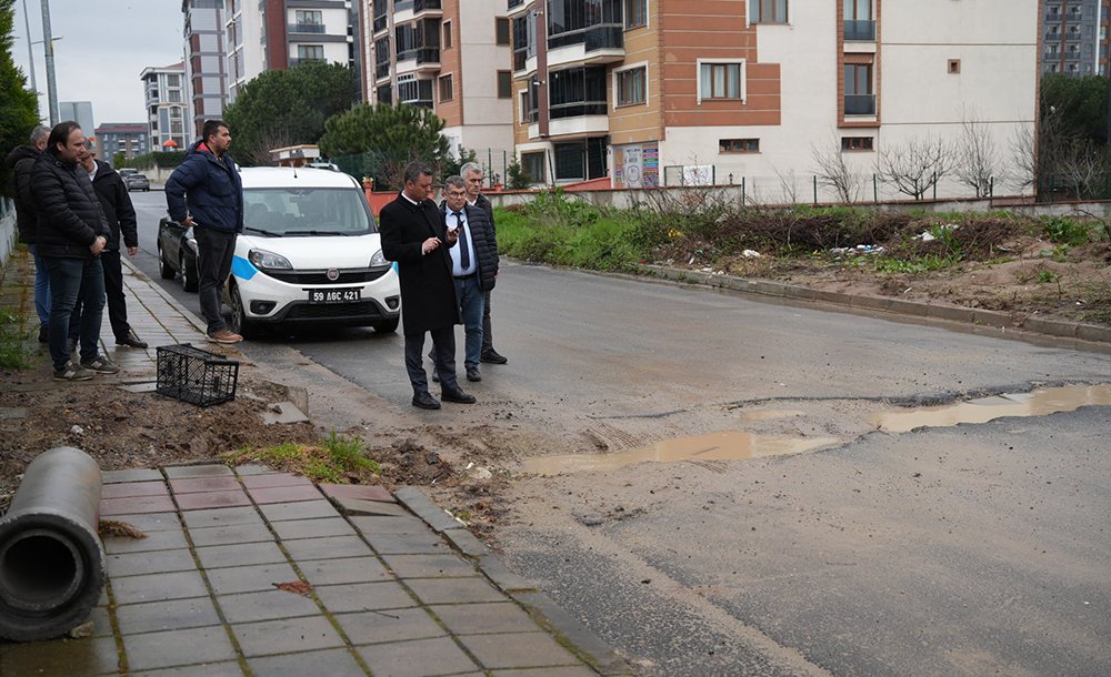 Altyapı Nedeniyle Bozulan Yollar İncelendi 