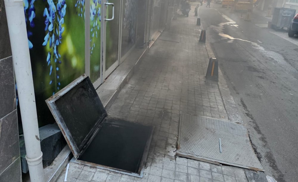 Apartmanın Bodrum Katında Korkutan Yangın