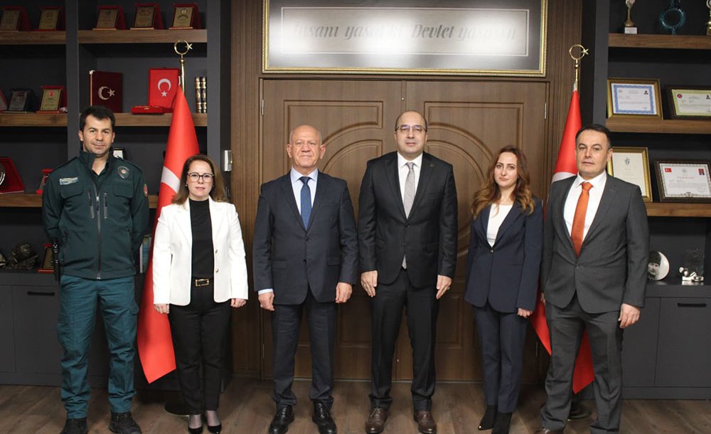 Asb Gümrük Müdürü Demirdelen'den Kaymakam Duman'a Ziyaret