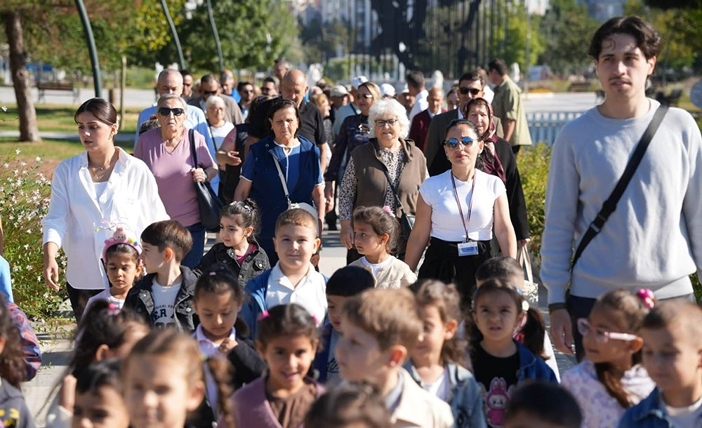 Avrupa Hareketlilik Haftası'nda 7'Den 77'Ye Yürüyüş