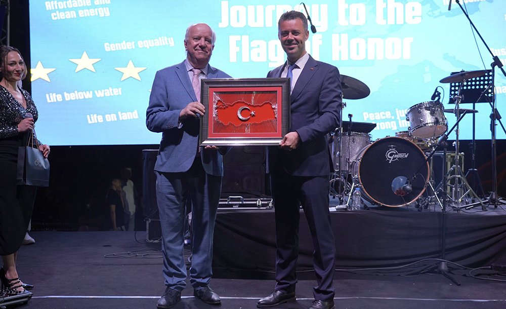 Avrupa Şeref Bayrağı Ödülü Çorlu'ya 