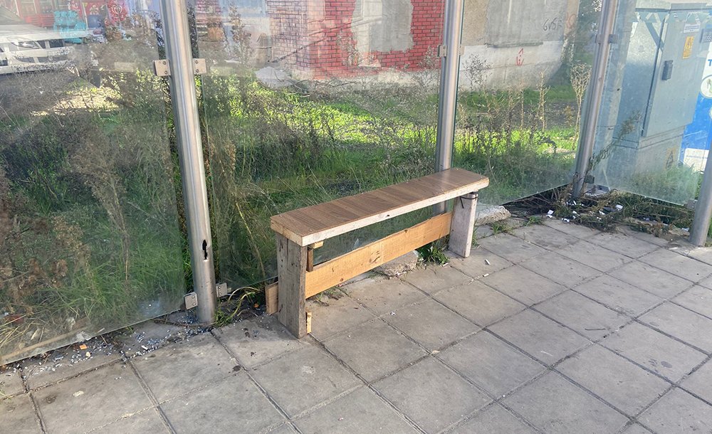 Aylardır Durağın Oturağı Yapılmayı Bekliyor 