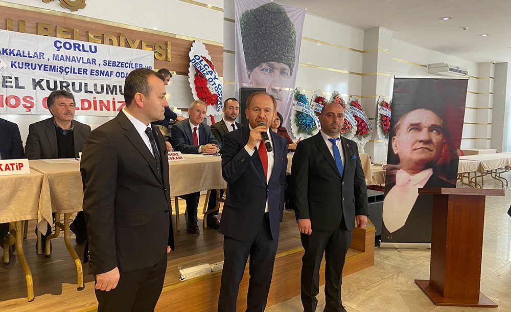 Bakkallar Odasında Yeni Başkan Ramazan Sezer Oldu