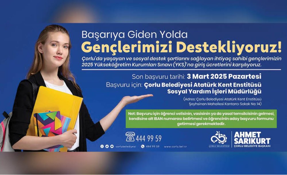 “Başarı Gençlerimizden, Destek Bizden”