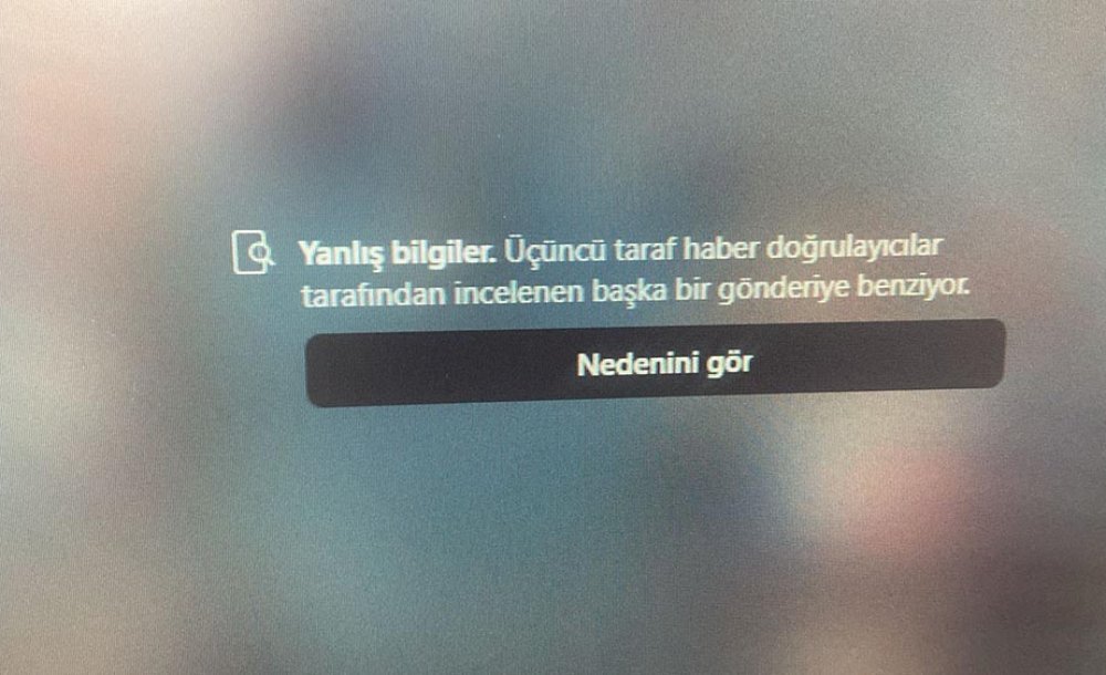 Başkan Şahpaz'ın Paylaşımındaki Görsele Kısıtlama 