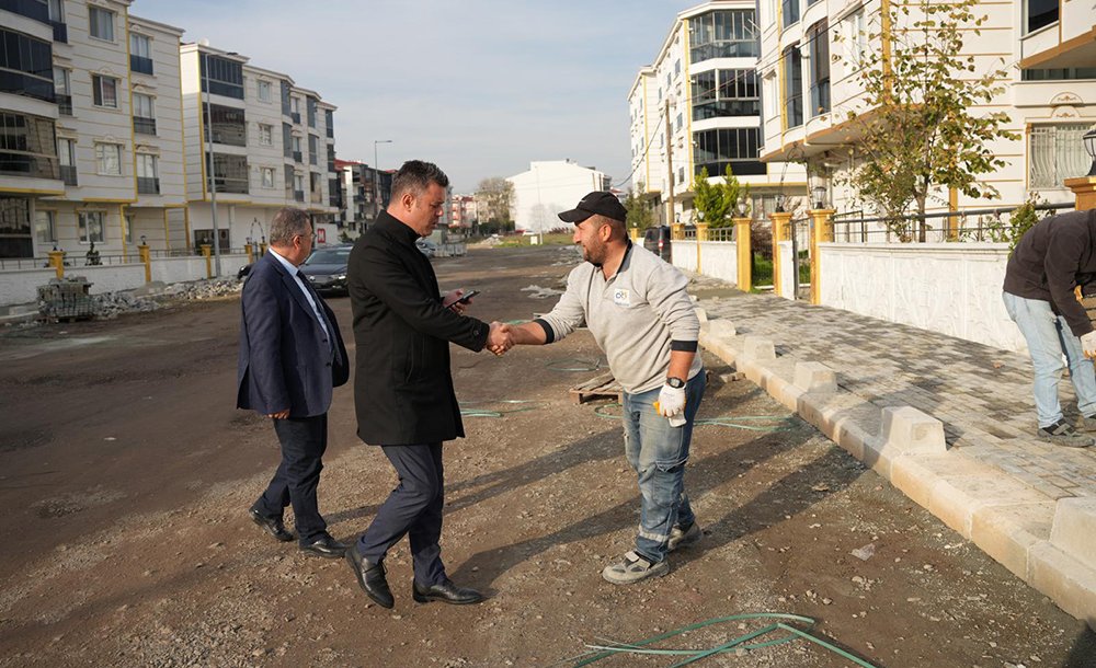 Başkan Sarıkurt Çalışmaları Yerinde İnceledi