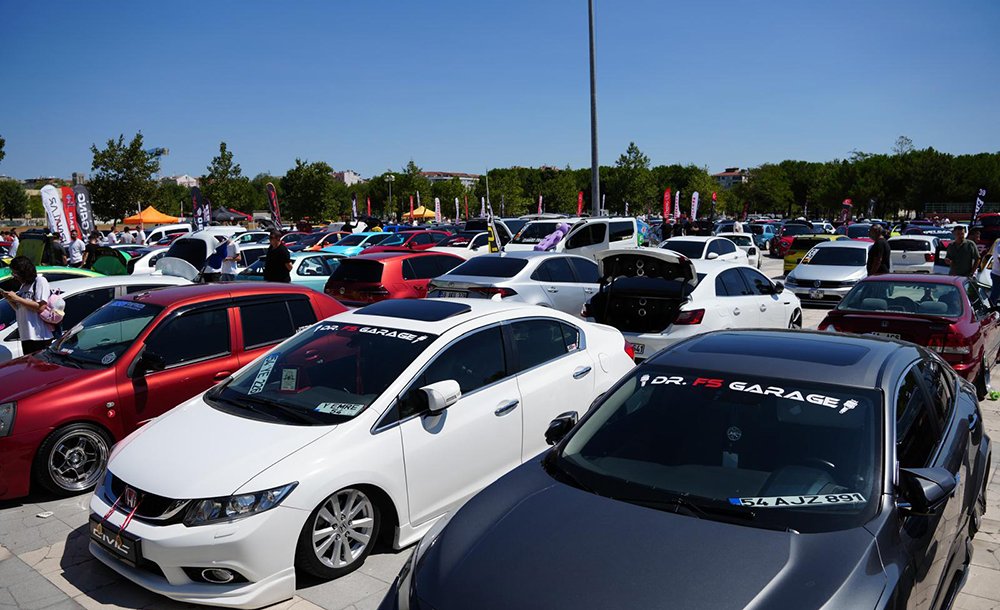 Başkan Sarıkurt, Çorlu Tuning Festivaline Katıldı 