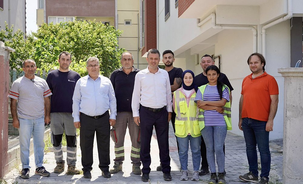 Başkan Sarıkurt Rumeli Mahallesi'nde 