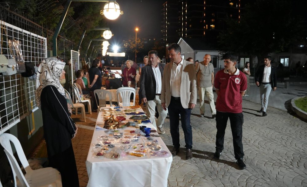 Başkan Sarıkurt Üreten Kadınların Gururuna Ortak Oldu