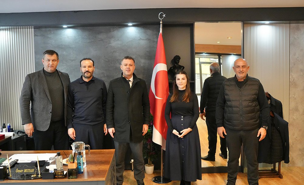 Başkan Sarıkurt'tan Hayırsevere Teşekkür Ziyareti