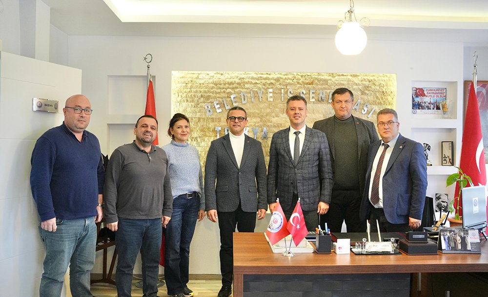 Belediye-İş Sendikasına Hayırlı Olsun Ziyareti