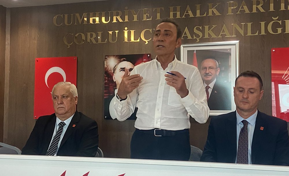 Berhan Şimşek Çorlu'da Sert Konuştu