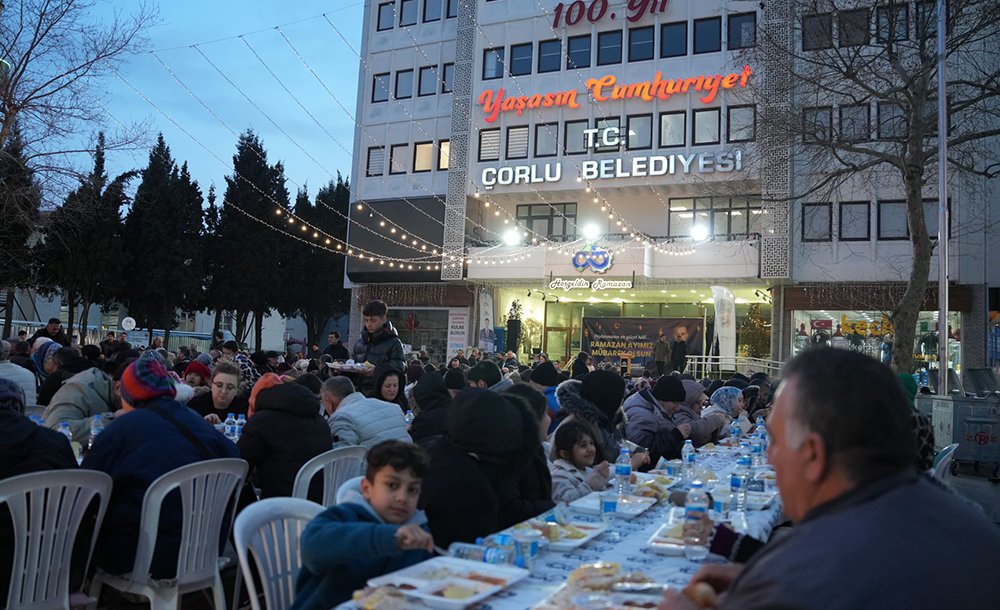 Binlerce Çorlulu Gönül Sofrasında Buluştu