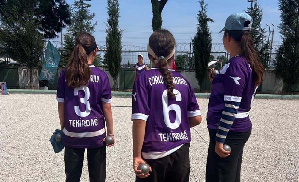 Bocce'de Türkiye Şampiyonu Çorlu'dan 