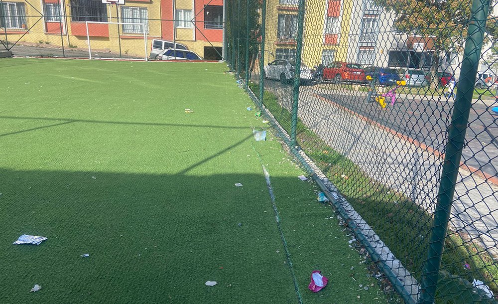 Bu Park Hiç Temizlenmiyor Mu?